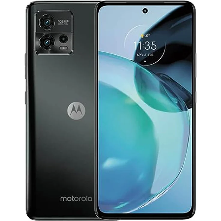 Motorola Moto G72, Dual, 128GB 8GB Ram, Meteorite Grey, Smartphone mit leistungsstarkem Prozessor – Bild 1