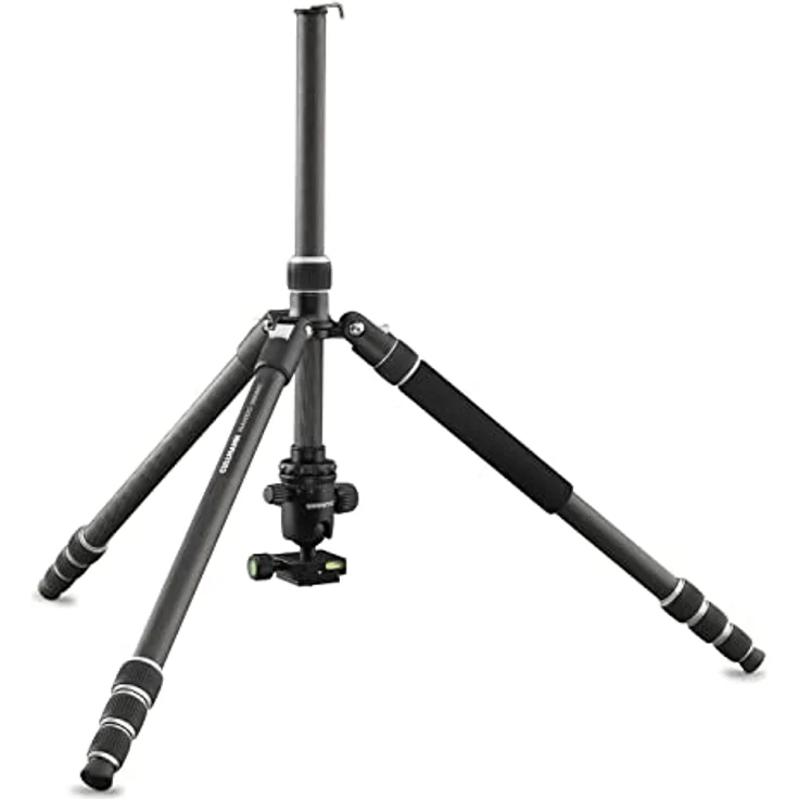 Cullmann - Nando - 52349-580MC RB8.5 - Stativ - Carbon - Reisestativ - Leichtgewicht - Schnellspanner - Kompakt, Schwarz – Bild 3