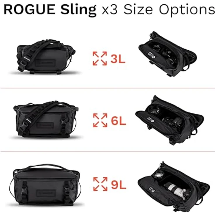 WANDRD ROAM Sling 9L schwarz – Bild 10
