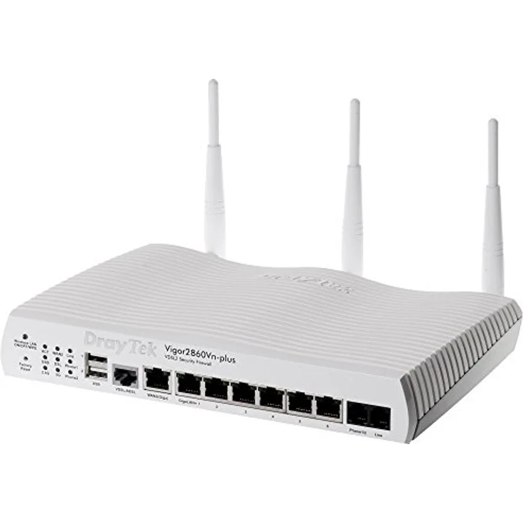 DrayTek Vigor 2860Vn+ Annex B, mit n-WLAN, mit IP-Telefonie – Bild 2