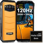 DOOGEE S100 Outdoor Handy ohne Vertrag, 20GB+256GB / 2TB Helio G99, 120Hz 6,58" FHD+ Outdoor Smartphone, 108MP+20MP Nachtsicht Kamera, 10800mAh Akku, 66W Schnellladung, IP68 Dual SIM Android 12 NFC