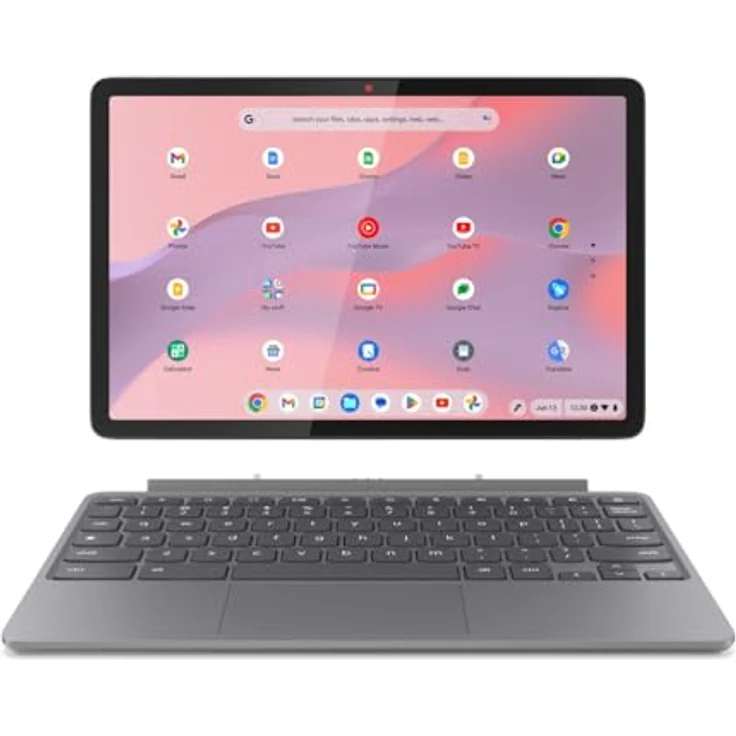 Lenovo Chromebook IdeaPad Duet 3 2-in-1 Tablet | 10,95" WUXGA Touch Display | Mediatek Kompanio 838 | 4GB RAM | 128GB SSD | Mediatek Grafik | Chrome OS | QWERTZ | grau – Bild 1