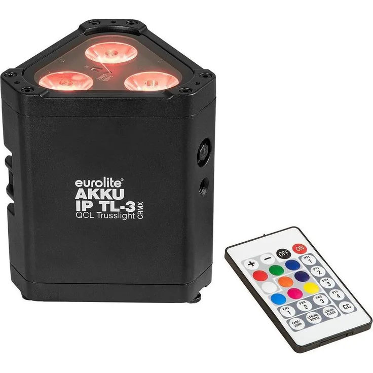 Eurolite AKKU IP TL-3 QCL Trusslight CRMX, Scheinwerfer mit hochwertiger RGBW-Farbmischung und robustem IP65-Gehäuse