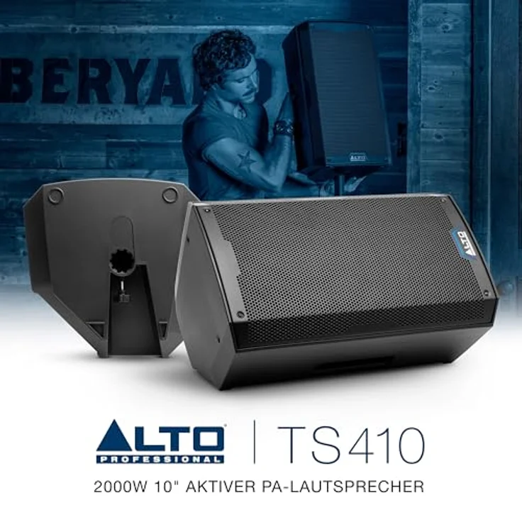 Alto Professional TS410, Aktiver Lautsprecher mit 2000 W, 10 Zoll Treiber, Bluetooth und App-Steuerung – Bild 9