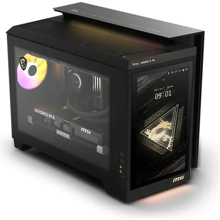 MSI MEG Vision X AI 2NVR7-290EU, Desktop-PC mit Intel Core Ultra 7, 64 GB DDR5-SDRAM, 1 TB NVMe SSD, Windows 11 Home