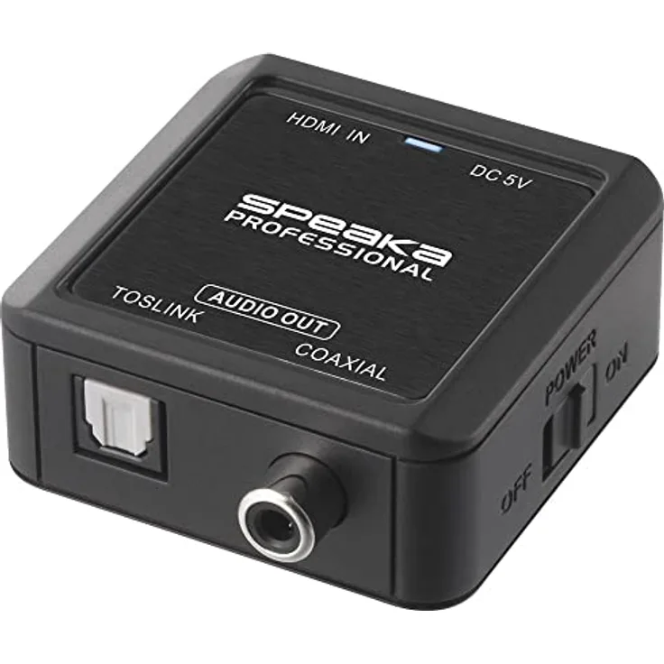 SpeaKa Professional Audio Konverter [HDMI - Koaxial, Toslink]
