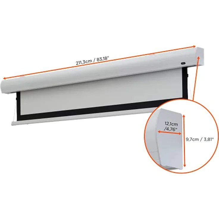 celexon HomeCinema Motorleinwand Tension 180 x 102 cm, 80'' - MWHT – Bild 8
