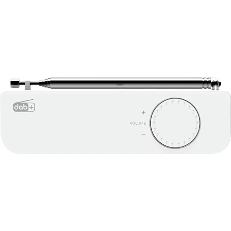 Kenwood CR-M33DAB-W - Tragbares DAB+ Radio mit Bluetooth, integriertem Li-Ion Akku & 6,1cm Farbdisplay, USB-C Ladeanschluss, Kopfhörer-Ausgang (Stereo), Weiß – Bild 5