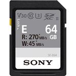 SONY Carte SD 64Go Go R270/W120 - SFE-64-A - Preisvergleich