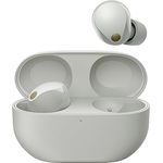 Sony WF-1000XM5 Kabellose Noise Cancelling Kopfhörer, Bluetooth, In-Ear-Kopfhörer, Mikrofon, bis zu 24 Stunden Akkulaufzeit, Schnellladefunktion, IPX4, iOS & Android kompatibel - Silber