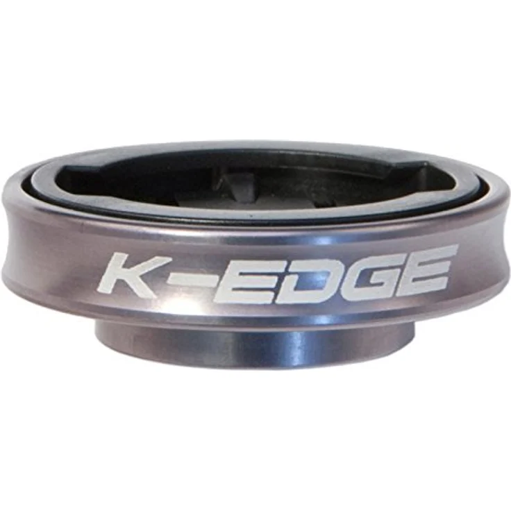 K-EDGE Garmin Computer Mount Gravity Cap Halterungen, Gunmetal Anodize – Bild 2