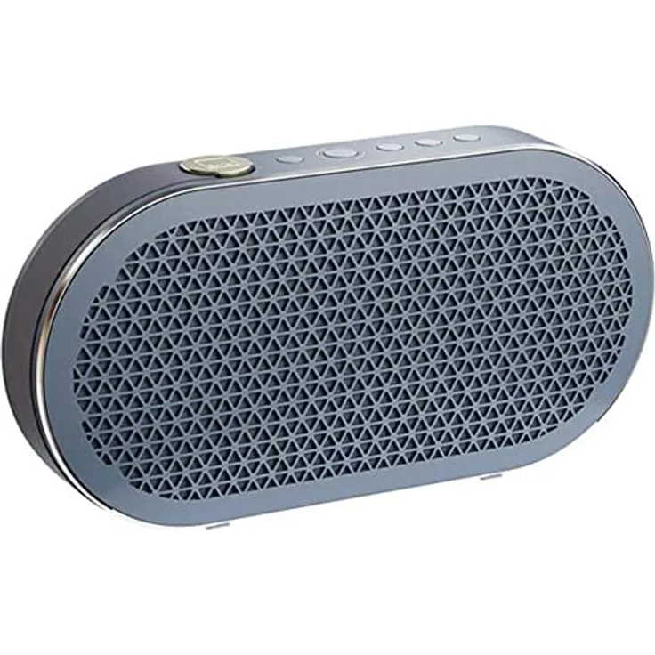 Dali Katch G2 Tragbarer Bluetooth-Lautsprecher, Kabellos, Kompakt, Outdoor-Lautsprecher, 30 Stunden Spielzeit, mit Stoff-Staubschutzkappe, Druckpegel 95 dB, Chilly Blue