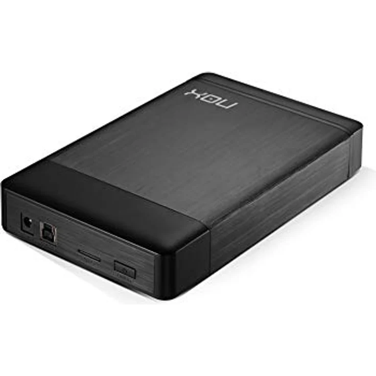 NOX NXLITEHDD35, Externe HDD-Box für 3,5" SATA-Festplatten, USB 3.0, Aluminium, Plug and Play, hohe Übertragungsrate bis 5 GB/s – Bild 2