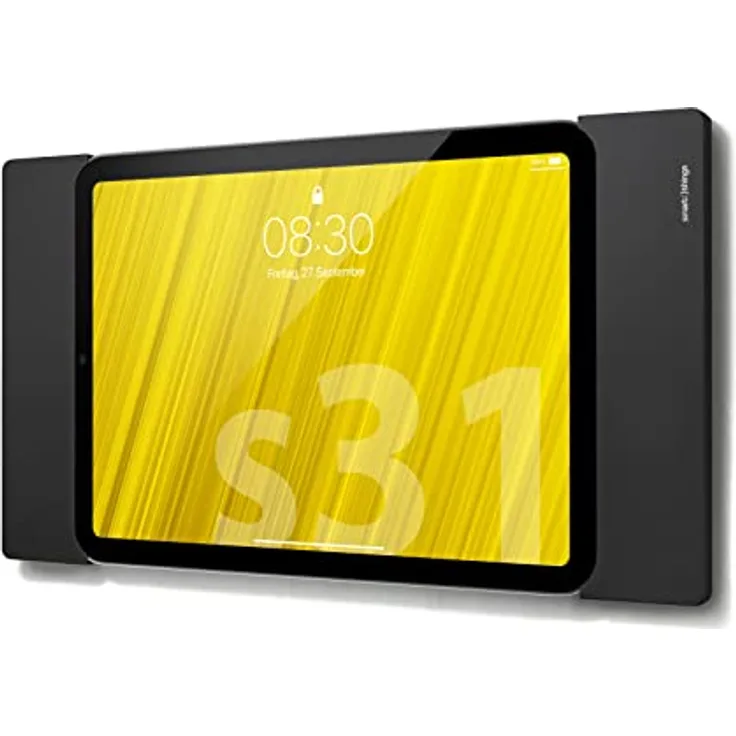Smart things s31 b sDock Fix Mini A8 Schwarz - Abschließbare Wandhalterung und Ladestation zur dauerhaften Installation für Apple iPad Mini 6 (2021)