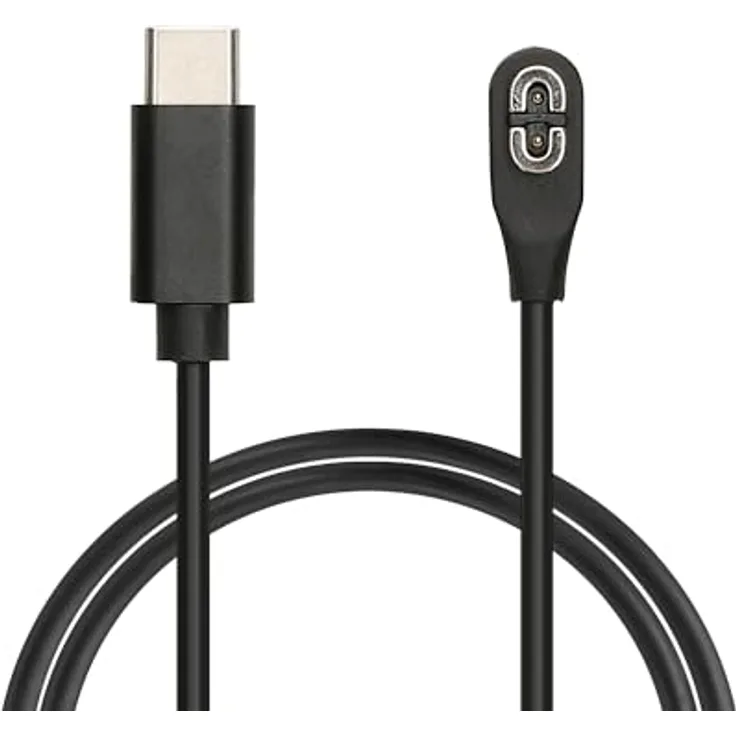 kwmobile USB C Ladekabel für Shokz Aeropex AS800/OpenRun, 100cm Schwarz, Schnellladefunktion