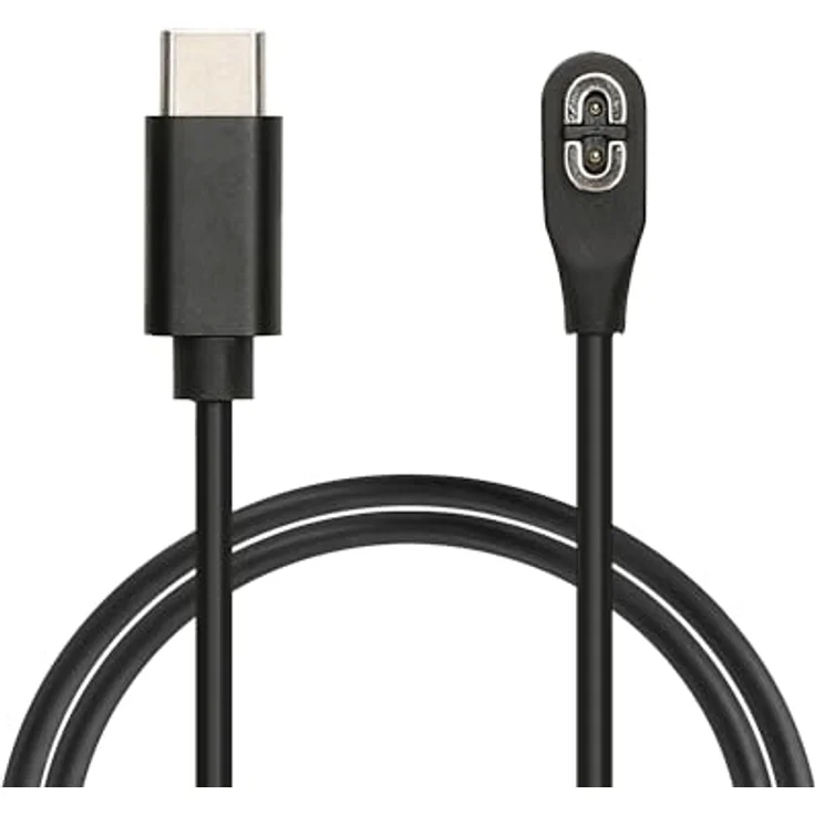 kwmobile USB C Ladekabel für Shokz Aeropex AS800/OpenRun, 100cm Schwarz, Schnellladefunktion – Bild 1