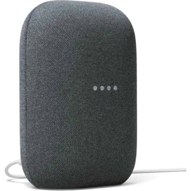 Google Nest Audio (Google Assistant), Smart Speaker, Grau