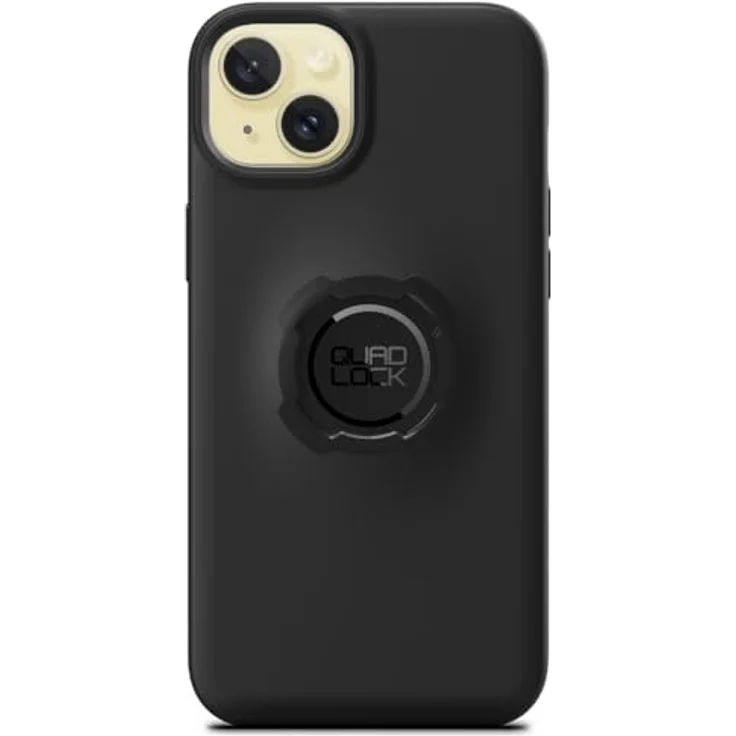 Quad Lock Original Handyhülle für iPhone 15 Plus, robuste Stoßabsorbierende Konstruktion, Mikrofaser-Auskleidung, kompatibel mit drahtlosem Laden – Bild 1