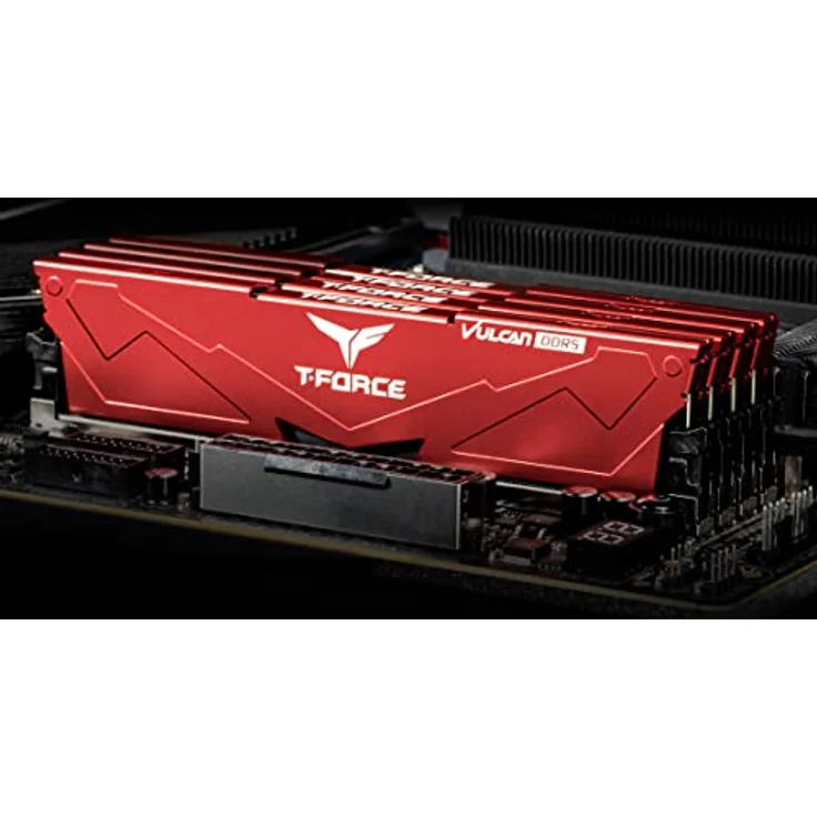 Team Group T-FORCE VULCAN DDR5 32GB KIT (2x16GB) RAM, 6000 MHz, rot – Bild 7
