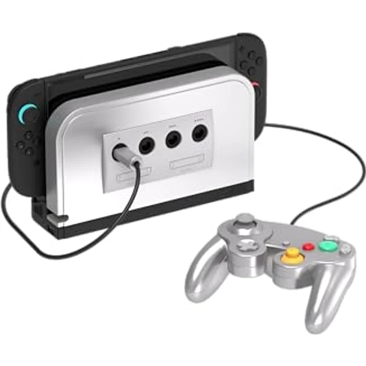 Retro Fighters RF Battle Dock für Nintendo Switch 2, Adapter mit 4 GameCube-Controller-Ports und austauschbaren Faceplates – Bild 9