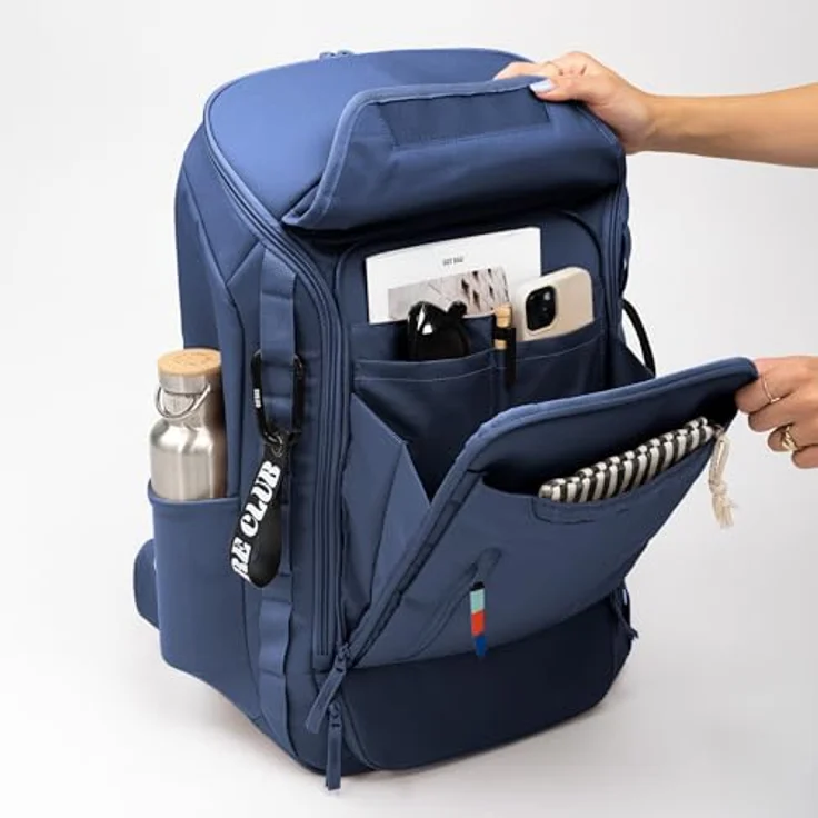 Got Bag Pro Pack Reiserucksack 53 cm mit Laptopfach, ocean blue, 100% Polyester – Bild 5