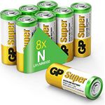 GP Batteries Super Alkaline N Batterie, N Lady, GP910A, LR01, 1,5V, 8 Stück