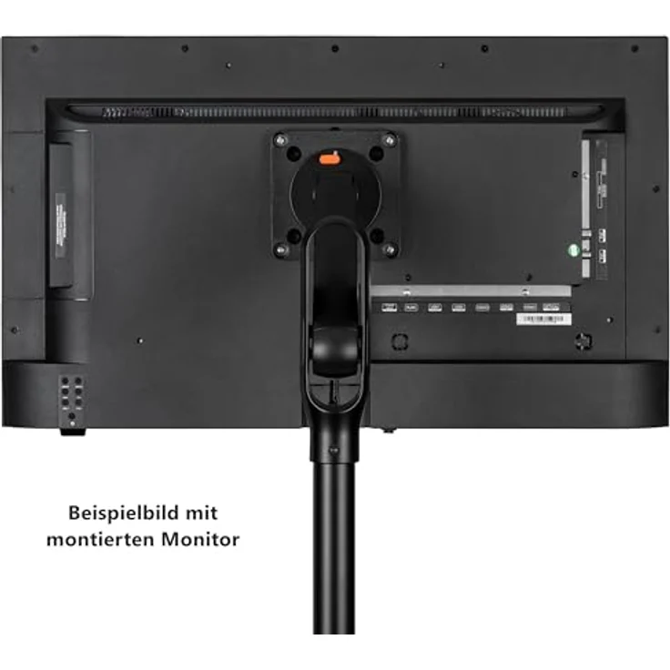 Reflexion TV-Standfuß BV05, mobiler TV-Ständer für Displays bis 32 Zoll, höhenverstellbar von 40 bis 81 cm, Neigung +/-90° – Bild 5