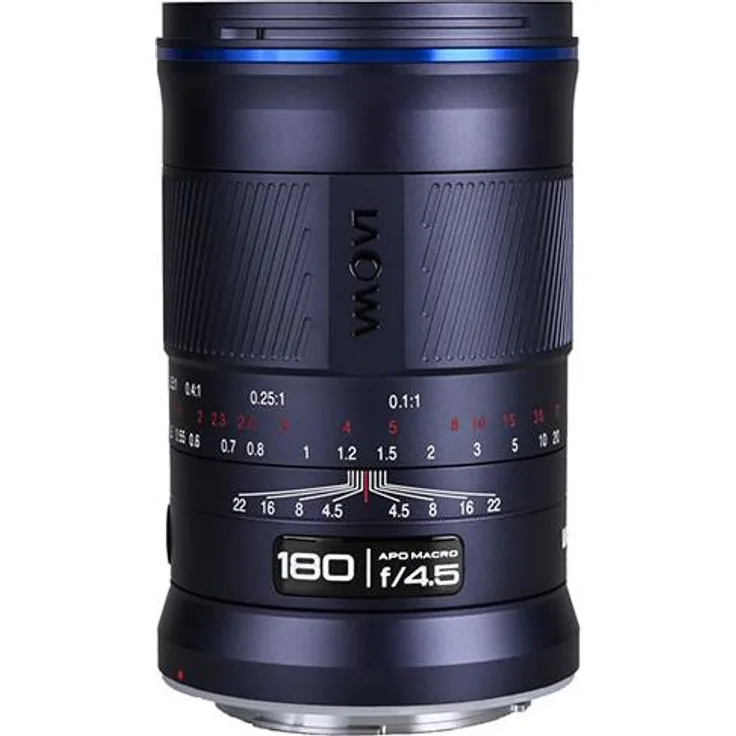 Laowa 180mm f/4.5 1.5X Ultra Macro APO, Makroobjektiv mit Autofokus für Canon EF, Schwarz