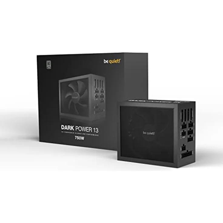 be quiet! Dark Power 13 750W, ATX 3.0, 80 PLUS Titanium, modular Netzteil, PCIe 5.0 und PCIe 4.0 Grafikkarten, 12VHPWR Kabel enthalten, Silent Wings-Lüfter, BN333 – Bild 4