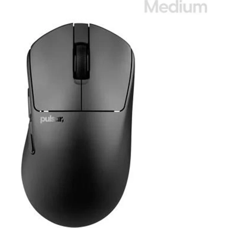 Pulsar X3 CrazyLight Medium Wireless Gaming Maus, 32,000 DPI, 8K Polling-Rate, Jet Black – Bild 9