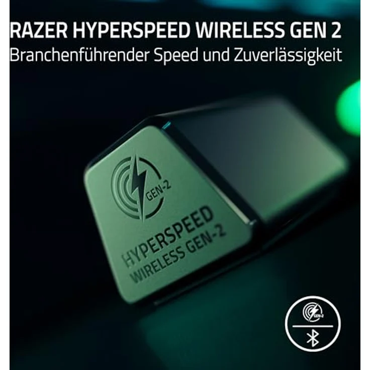 Razer BlackShark V3, kabelloses E-Sport-Headset mit Triforce 50mm Treibern, abnehmbarem Breitband-Mikrofon, THX Spatial Audio, Wireless 2,4GHz & Bluetooth, FPS-Profil, PC/Mac | Weiß – Bild 3