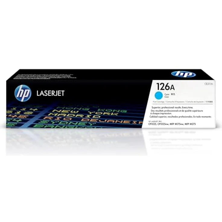 HP 126A (CE311A) Blau Original Toner für HP Color Laserjet Pro CP1025, M175, TopShot Laserjet Pro M274 – Bild 2
