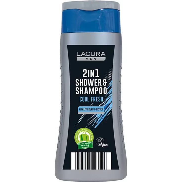 LACURA FOR MEN Herren Duschgel & Shampoo 300 ml