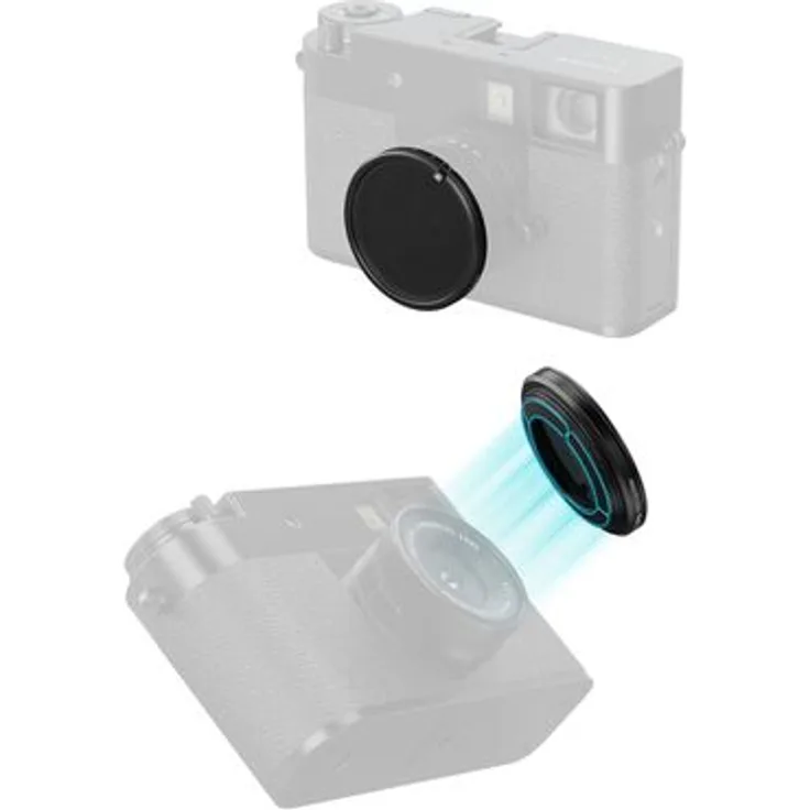 SmallRig Magnetischer VND-Filter ND2 - ND32 für FUJIFILM X, halb schwarz, Kamera-Filter
