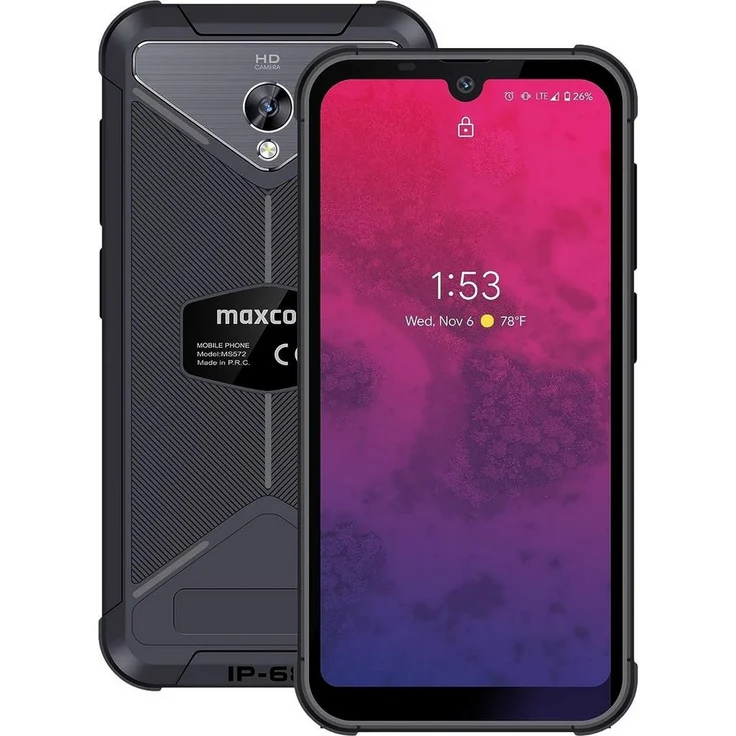 Maxcom Maxcom MS 572 4G NFC 4G, 5,7'' display, 4100mAh Wasserdicht Smartphone, Gorilla Glass, 32 GB ROM, 3 GB RAM, Blau – Bild 1