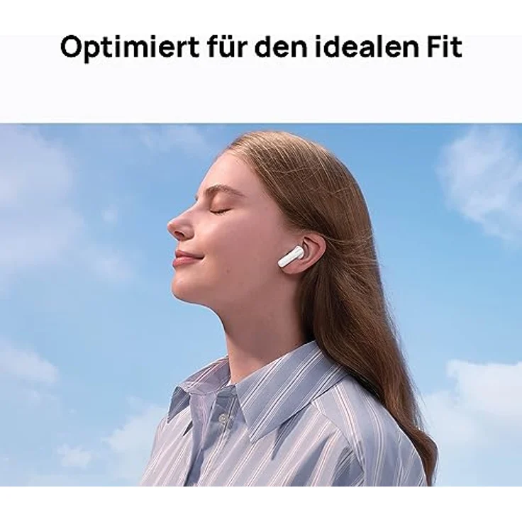 HUAWEI FreeBuds SE 2 Wireless Kopfhörer, Bis zu 40 Stunden Akkulaufzeit, Leicht und komfortabel, Ausgewogener Klang, Wasserdichtigkeit, Deutsche Version, Ceramic White – Bild 4