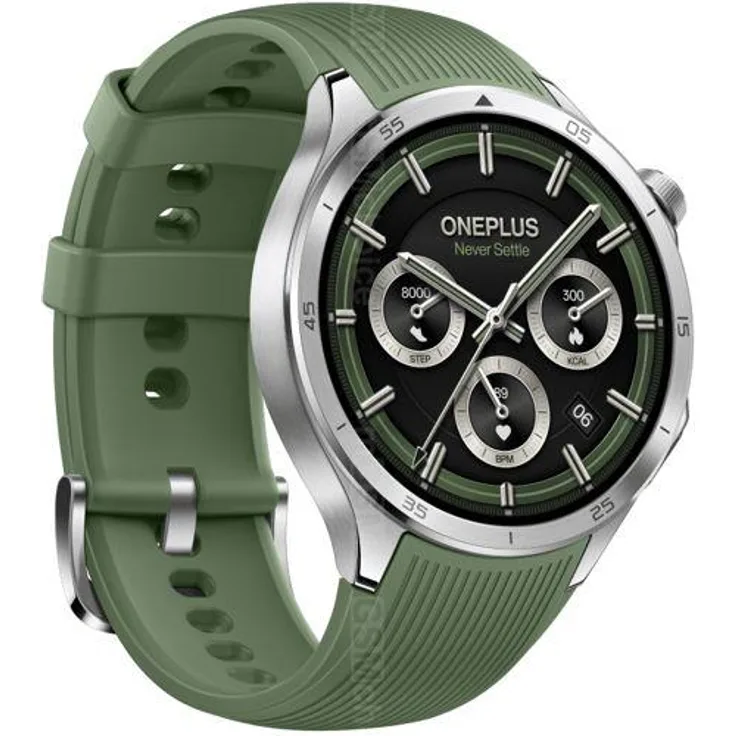 OnePlus Watch 3 - Emerald Titanium | Premium Android Smartwatch with Advanced Health Tracking & Long Battery Life