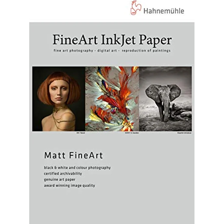 Hahnemühle 10641620 Digital FineArt Photo Rag Papier, 310 g/m², DIN A2, 420 x 594 mm, hellweiß – Bild 4