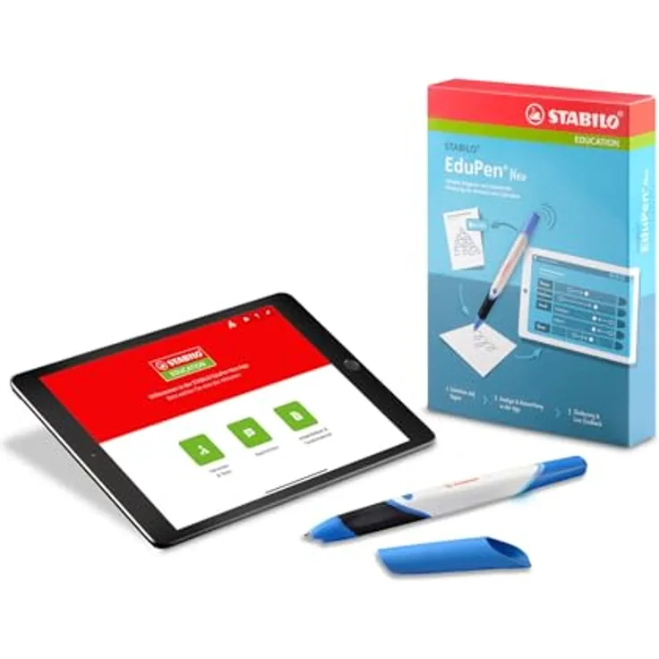 STABILO EduPen Neo, Schreiblernstift mit App zur individuellen Förderung der Graphomotorik für Kinder ab Vorschule