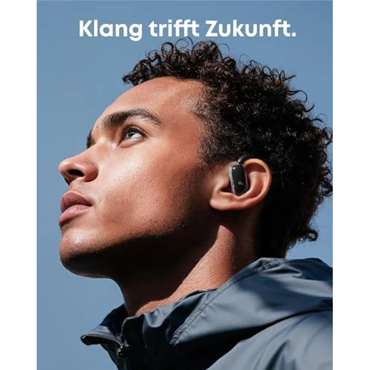 soundcore V40i, Open-Ear Kopfhörer mit 2X tieferem Bass, IP55, 21h Spielzeit, KI-optimierte Anrufe, Bluetooth 5.4, verstellbar für jedes Ohr, transparentes Case – Bild 2