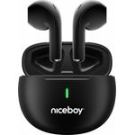 Niceboy Hive Beans Pop Black Drahtlose In-Ear-Kopfhörer