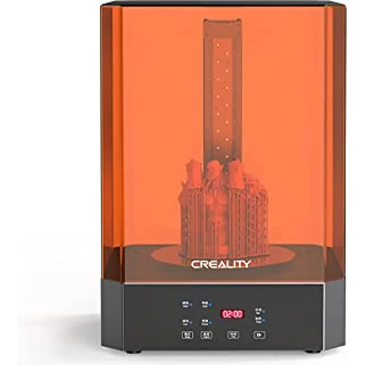 Creality UW-02 - Washing/Curing Machine, All-in-One Resin Cleaning and Curing Chamber, 10.1-Inch Display
