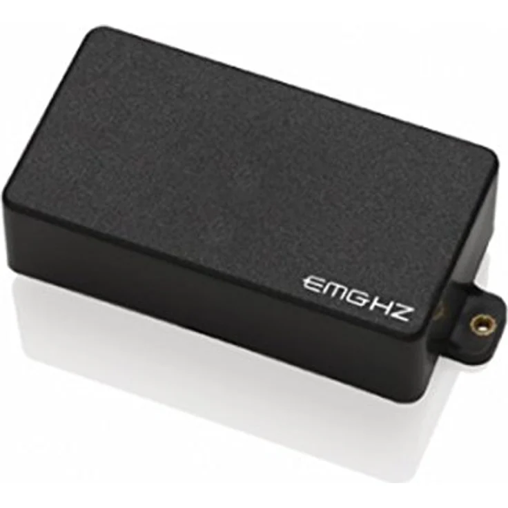 EMG H3 Black, passiver Humbucker Tonabnehmer mit keramischen Magneten und überwickelten Spulen, Schwarz – Bild 1