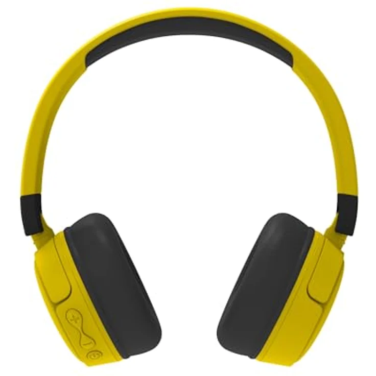 OTL Pokémon Pikachu kabellose Kinder Kopfhörer Bluetooth-Kopfhörer mit Audio-Sharing Kabel, gelb – Bild 4