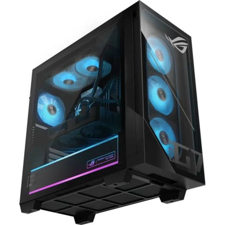 ASUS ROG G700 G700TF-7265KF562W, Gaming-Tower mit Intel Core Ultra 7 265KF, 32 GB RAM, 1 TB SSD, NVIDIA GeForce RTX 5070, Schwarz, Windows 11 Home – Bild 3