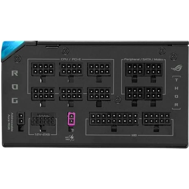 ASUS ROG THOR 1200W Platinum III, ATX 3.1 Netzteil mit 80 Plus Platinum Effizienz, schwarz – Bild 4