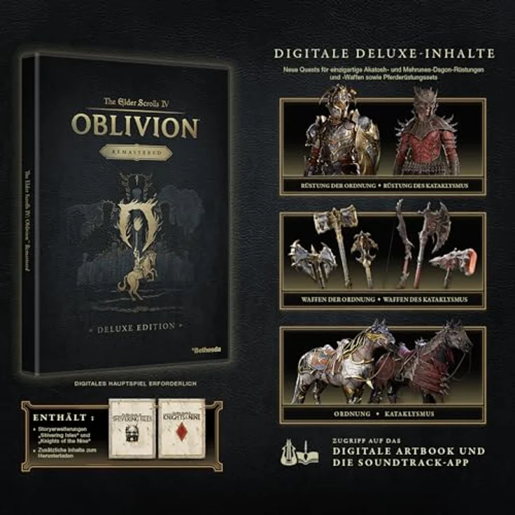 Xbox The Elder Scrolls IV: Oblivion Remastered Deluxe Edition, Spiel für Xbox Series X mit erweiterten Inhalten und verbesserter Grafik – Bild 2