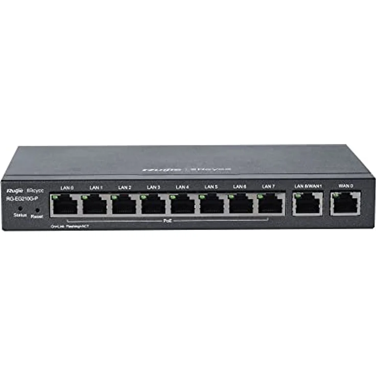 RUIJIE Reyee 10-Port Gigabit Cloud Managed PoE Router, Qualität/Haltbarkeit, Langlebigkeit, Robustheit, Flexible Gestaltung – Bild 4