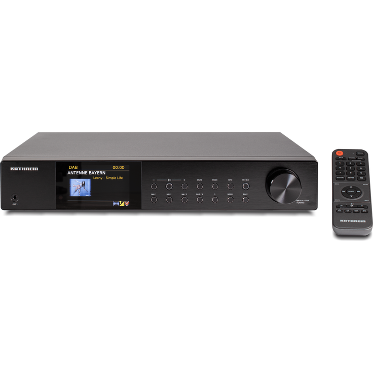 Kathrein DAB+ 43 Tune Musiksystem – 4" Farbdisplay, Bluetooth-Transmitter, Internetradio, DAB+, UKW, 30 Sender-Speicherplätze
