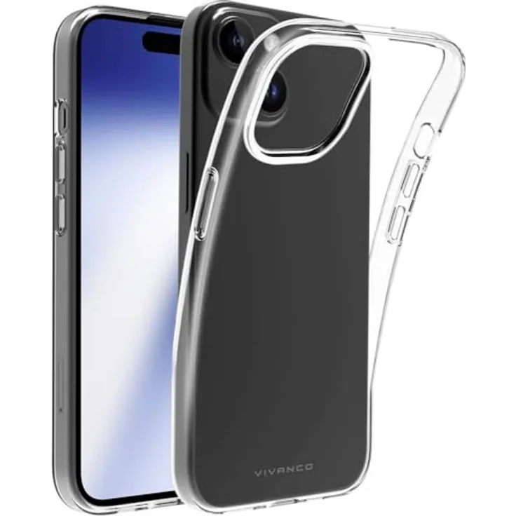 Vivanco SSCVVIPH15T Backcover Apple iPhone 15 Transparent